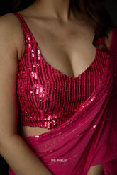 Chrome Pink Blouse